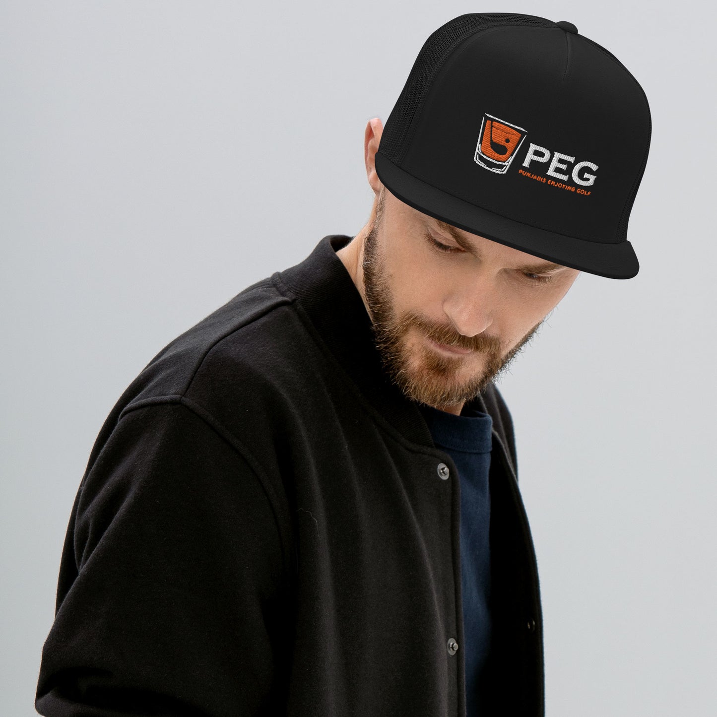 PEG Logo Trucker Snapback