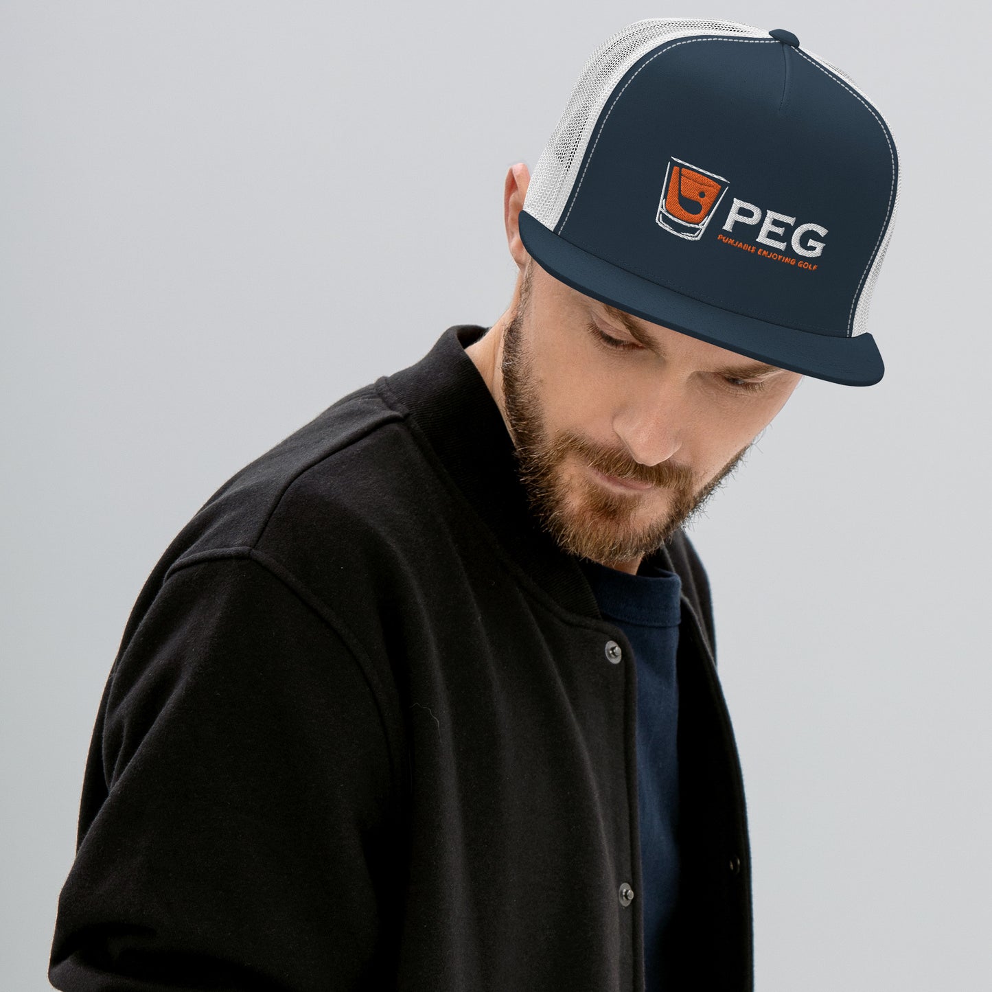 PEG Logo Trucker Snapback