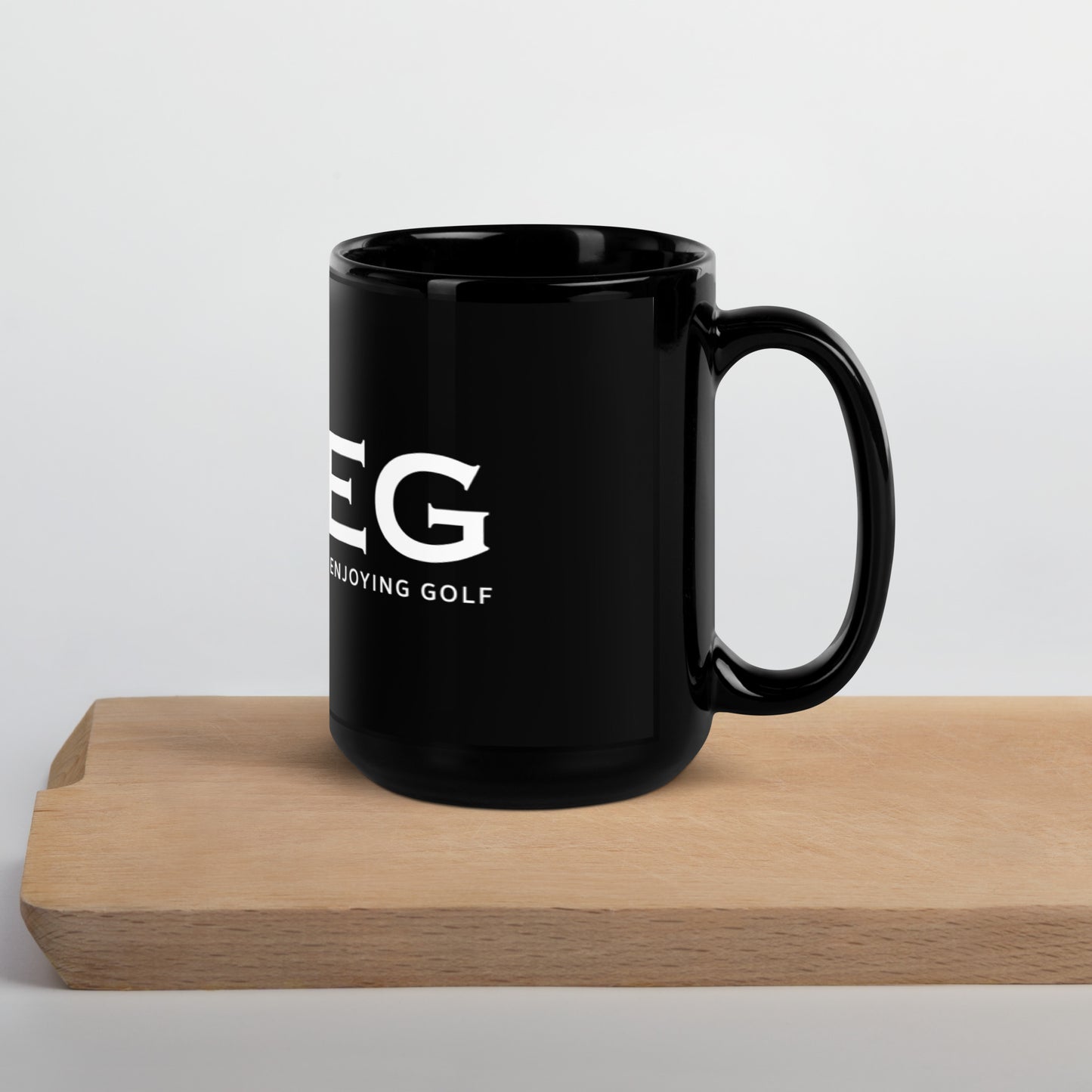 Black Glossy PEG Mug