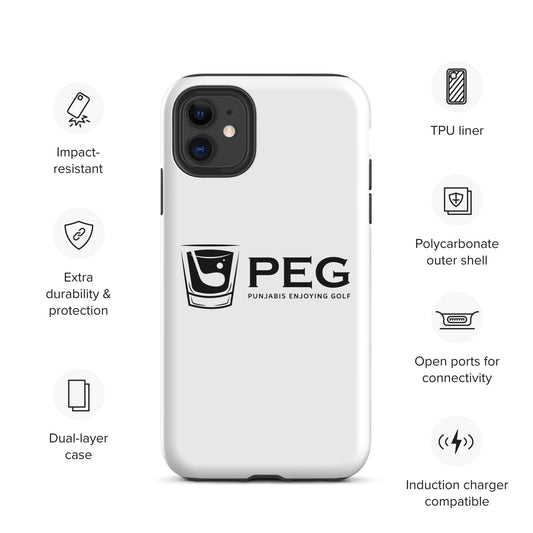 PEG iPhone Case - BLACK