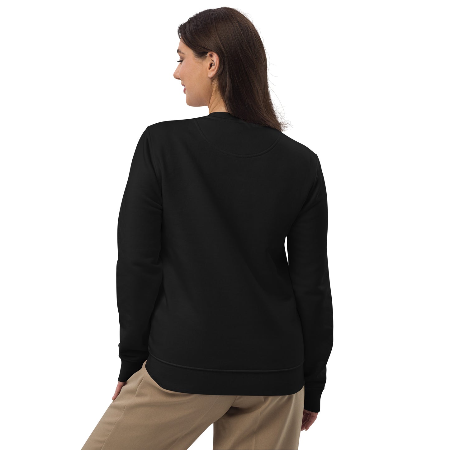 Unisex eco PEG Iconic sweatshirt - BLACK