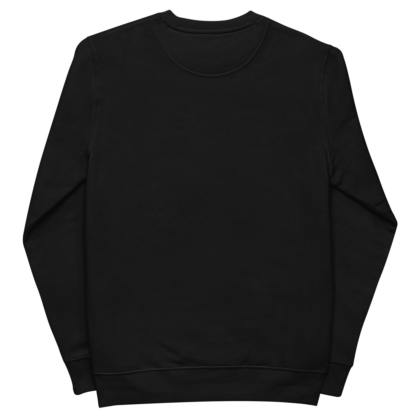 Unisex eco PEG Iconic sweatshirt - BLACK